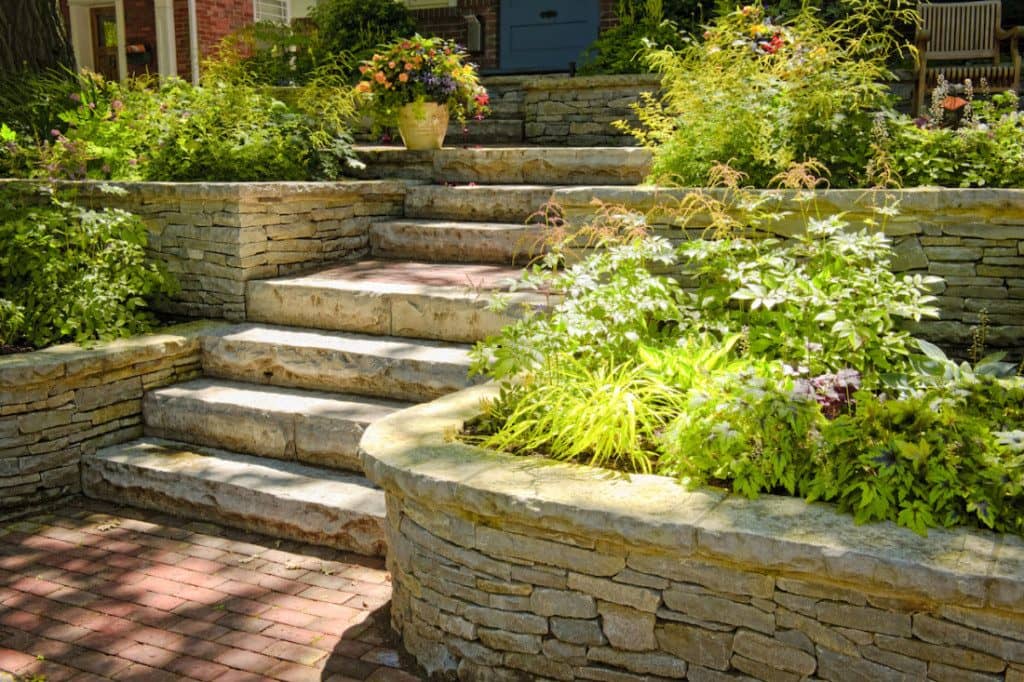 Hardscaping Project Stairs