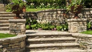 hardscaping stairs
