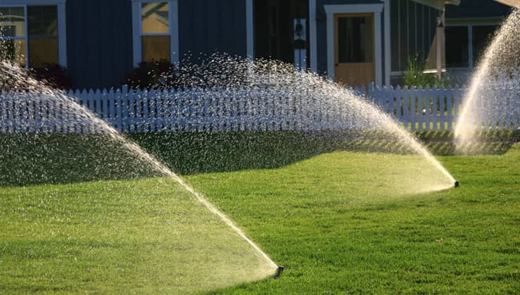 lawn sprinklers