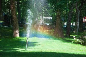 outdoor sprinkler system